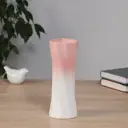 Ваза Сима-ленд Хайди линии керамика цвет розовый 8.5 см