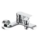 Смеситель для ванны Esko Hallein однорычажный с лейкой и шлангом цвет хром