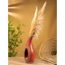 Ваза Сима-ленд Рамос керамика цвет бежевый 55 см