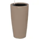 Кашпо Oladom Deluxe Long Ø40 h75 см v31 л пластик мокко с автополивом