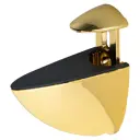 Полкодержатель Пеликан 70x27x60 мм ЦАМ цвет золото