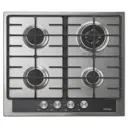 Газовая варочная панель Korting HG 665 CTGX 58 см 4 конфорки цвет серый