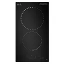 Электрическая варочная панель Maunfeld CVCE292PBK CVCE292PBK 29 см 2 конфорки цвет черный