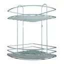 Полка для ванной Lemer Nil 23x34.5 см металл цвет хром