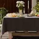 Скатерть Этель Linen collection graphite 145х220см100%лён 265 г/м2 10610006