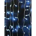 Электрогирлянда занавес-штора новогодняя SH Lights ICLLD180W-C 1.5x1.5 м 8 режимов холодный белый