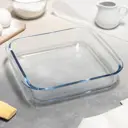 Тарелка Доляна стекло 5206257 цвет прозрачный