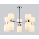 Люстра на штанге Ambrella light Modern Lh56083 10 ламп 20 м² цвет хром