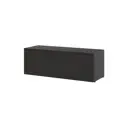 Тумба под телевизор Росток Кент 101х35х37 см ЛДСП цвет антрацит