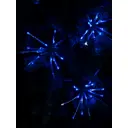 Электрогирлянда SH Lights TB20-B/W-BO Еж 10 веток 20 ламп синий