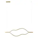 Светильник подвесной светодиодный Loft It Tape light 10403-1000 ab 8 м² теплый белый свет цвет бронза