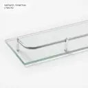 Полка для ванной комнаты Stolz 2506470 нержавеющая сталь 11x3.5 см