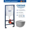 Система инсталляции для унитаза Grohe Rapid SL 38772SH0OV2130A 3 в 1 клавиша Skate Cosmopolitan альпин-белый унитаз Vortex Торнадо Soft-Close овал