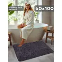 Коврик декоративный Frizz Icarpet 62 графит 60x100 см