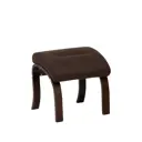 Пуф / подставка для ног рогожка Leset Лион орех текстура/коричневый 43.5x37.5 см