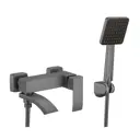 Смеситель для ванны Fmark FS8624-1Q-LM цвет графит