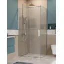 Душевой уголок BelBagno SOFT_CLOSE-1-AH-1-110/100-C-Cr профиль хром