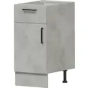 Напольный шкаф Алькона Парма 40x86x57.6 см МДФ цвет белый