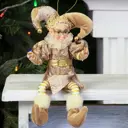 Игрушка Клоун 936388 26 см бежевый