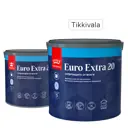 Краска для стен и потолков Tikkurila Euro-20 полуматовая прозрачная база С 2.7 л