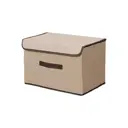 Набор коробок для хранения Ridberg 1215455 38x24x24 см текстиль цвет бежевый 2 шт.