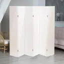 Складная ширма Дарим красиво Белая 6 створок 300x160см