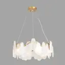 Люстра подвесная Moderni 8402/6 6 ламп 12 м² цвет золотистый