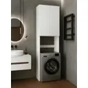Шкаф над стиральный машиной Сима-Ленд Комфорт 64x30.6x178 белый