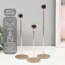 Подсвечник Сима-ленд Перелив кант 8x32 см