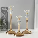 Подсвечник Сима-ленд Оливия 11x33 см