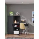 Стол компьютерный Сима-ленд Лайт 142x35x128 см ЛДСП цвет серый графит