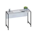 Стол письменный Сокол Лофт 117x44x75 см ЛДСП цвет бетон