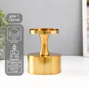 Подсвечник Сима-ленд Алессио золото 9x12 см