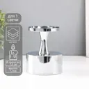 Подсвечник Сима-ленд Алессио серебро 9x12 см