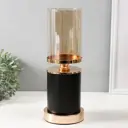 Подсвечник Сима-ленд Камилла d=9 см золото 12x29 см