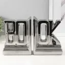 Декоративный предмет Сима-ленд Надпись-книга 2 шт серебрянный