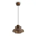 Светильник подвесной светодиодный Freya Fata Fr6224pl-l6am2 1 м² нейтральный белый свет цвет бронза