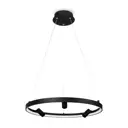 Светильник подвесной светодиодный Freya Vog Fr6057pl-l120b 11 м² нейтральный белый свет цвет черный