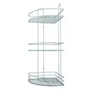 Полка для ванной Lemer Nil 23.5x58.5 см металл цвет хром