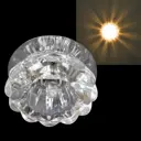 Светильник точечный встраиваемый Reluce 07213-9.0-001hs g9 cr под отверстие 55 мм G9 цвет хром/прозрачный