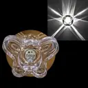 Светильник точечный встраиваемый Reluce 07915-9.0-001h g9 gd под отверстие 55 мм G9 цвет золото/прозрачный