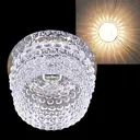 Светильник точечный встраиваемый Reluce 08053-9.0-001h g9 cr под отверстие 55 мм G9 цвет хром/прозрачный