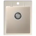 Мойка для кухни Granfest 49x40 см глубина чаши 18 см искусственный камень цвет белый