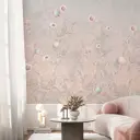 Фотообои Divino Цветочный орнамент (персиковый) 2 400x270 см F-385