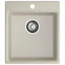 Мойка для кухни Granfest GF-LV-420 топаз 48x42 см глубина чаши 20 см искусственный камень цвет бежевый