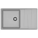 Мойка для кухни Granfest 50x86 см глубина чаши 20 см искусственный камень цвет серый