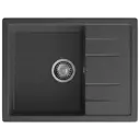 Мойка для кухни Granfest 50x65 см глубина чаши 20 см искусственный камень цвет графит