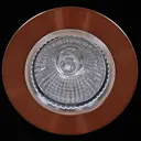 Светильник точечный встраиваемый Reluce 71034-9.0-001d mr16 cf под отверстие 65 мм GU5.3 цвет коричневый