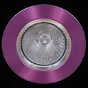 Светильник точечный встраиваемый Reluce 71034-9.0-001d mr16 pp под отверстие 65 мм GU5.3 цвет фиолетовый