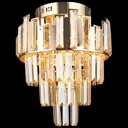 Люстра потолочная Reluce 1973 01973-0.3-5+4 9 ламп 16 м² цвет золото